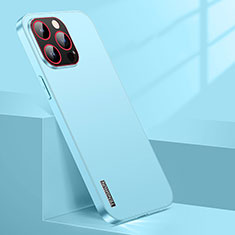Coque Plastique Rigide Etui Housse Mat JL1 pour Apple iPhone 13 Pro Bleu Ciel