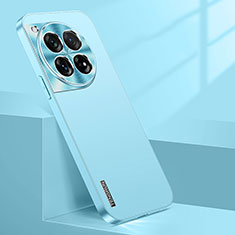 Coque Plastique Rigide Etui Housse Mat JL1 pour OnePlus 12 5G Bleu Ciel