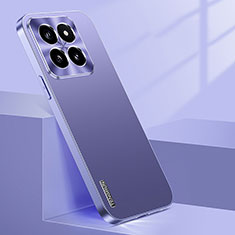 Coque Plastique Rigide Etui Housse Mat JL1 pour Xiaomi Mi 14 5G Violet