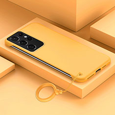 Coque Plastique Rigide Etui Housse Mat JS1 pour Samsung Galaxy Note 20 Ultra 5G Jaune