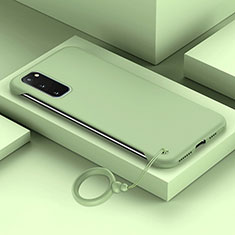 Coque Plastique Rigide Etui Housse Mat JS1 pour Samsung Galaxy S20 5G Pastel Vert