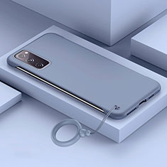 Coque Plastique Rigide Etui Housse Mat JS1 pour Samsung Galaxy S20 FE (2022) 5G Gris Lavende