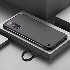 Coque Plastique Rigide Etui Housse Mat JS1 pour Samsung Galaxy S20 FE (2022) 5G Noir