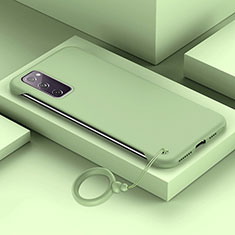 Coque Plastique Rigide Etui Housse Mat JS1 pour Samsung Galaxy S20 FE (2022) 5G Pastel Vert