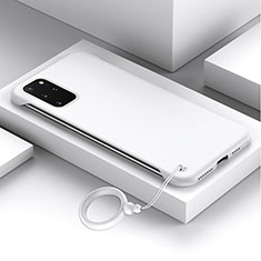 Coque Plastique Rigide Etui Housse Mat JS1 pour Samsung Galaxy S20 Plus 5G Blanc