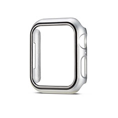 Coque Plastique Rigide Etui Housse Mat M01 pour Apple iWatch 5 40mm Argent