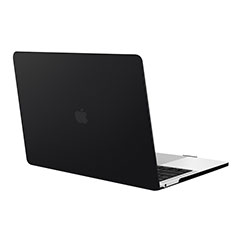 Coque Plastique Rigide Etui Housse Mat M01 pour Apple MacBook Air 13 pouces (2020) Noir
