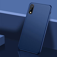 Coque Plastique Rigide Etui Housse Mat M01 pour Huawei Enjoy 10 Bleu