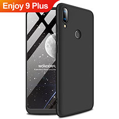 Coque Plastique Rigide Etui Housse Mat M01 pour Huawei Enjoy 9 Plus Noir