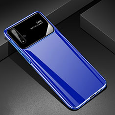 Coque Plastique Rigide Etui Housse Mat M01 pour Huawei Honor 20S Bleu