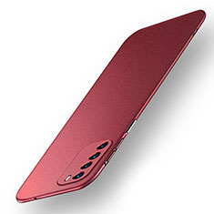Coque Plastique Rigide Etui Housse Mat M01 pour Huawei Honor Play4 5G Rouge