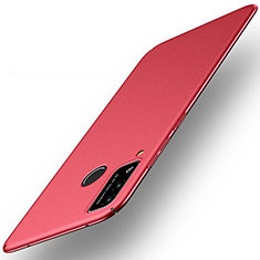 Coque Plastique Rigide Etui Housse Mat M01 pour Huawei Honor Play4T Rouge
