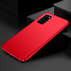 Coque Plastique Rigide Etui Housse Mat M01 pour Huawei Honor V30 Pro 5G Rouge