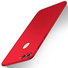 Coque Plastique Rigide Etui Housse Mat M01 pour Huawei Nova 2 Plus Rouge