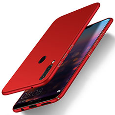 Coque Plastique Rigide Etui Housse Mat M01 pour Huawei Nova 3e Rouge