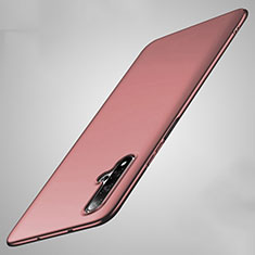 Coque Plastique Rigide Etui Housse Mat M01 pour Huawei Nova 5 Or Rose
