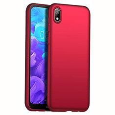 Coque Plastique Rigide Etui Housse Mat M01 pour Huawei Y5 (2019) Rouge