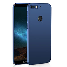 Coque Plastique Rigide Etui Housse Mat M01 pour Huawei Y7 (2018) Bleu