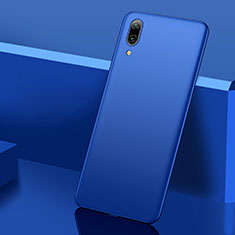Coque Plastique Rigide Etui Housse Mat M01 pour Huawei Y7 (2019) Bleu