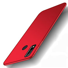 Coque Plastique Rigide Etui Housse Mat M01 pour Huawei Y8s Rouge