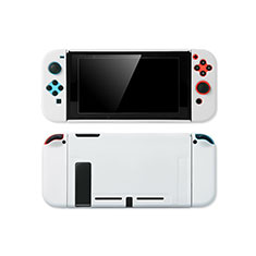 Coque Plastique Rigide Etui Housse Mat M01 pour Nintendo Switch Blanc