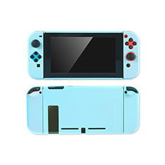 Coque Plastique Rigide Etui Housse Mat M01 pour Nintendo Switch Bleu Ciel