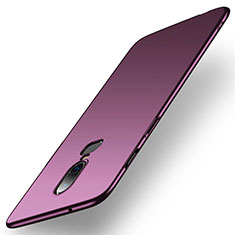Coque Plastique Rigide Etui Housse Mat M01 pour OnePlus 6 Violet