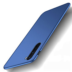 Coque Plastique Rigide Etui Housse Mat M01 pour OnePlus Nord Bleu