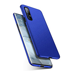 Coque Plastique Rigide Etui Housse Mat M01 pour Oppo Find X2 Neo Bleu