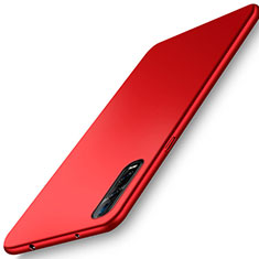Coque Plastique Rigide Etui Housse Mat M01 pour Oppo Find X2 Pro Rouge