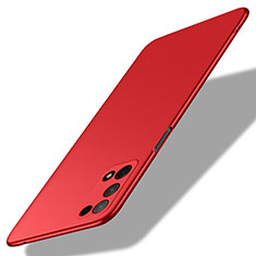 Coque Plastique Rigide Etui Housse Mat M01 pour Oppo K7x 5G Rouge