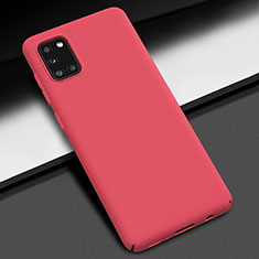 Coque Plastique Rigide Etui Housse Mat M01 pour Samsung Galaxy A31 Rouge