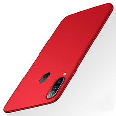 Coque Plastique Rigide Etui Housse Mat M01 pour Samsung Galaxy A60 Rouge