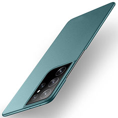 Coque Plastique Rigide Etui Housse Mat M01 pour Samsung Galaxy S21 Ultra 5G Vert