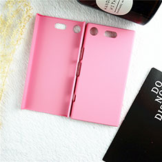 Coque Plastique Rigide Etui Housse Mat M01 pour Sony Xperia XZ1 Compact Rose