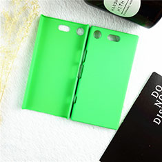 Coque Plastique Rigide Etui Housse Mat M01 pour Sony Xperia XZ1 Compact Vert