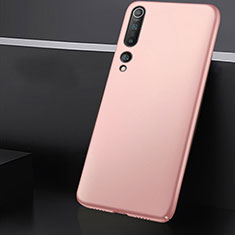 Coque Plastique Rigide Etui Housse Mat M01 pour Xiaomi Mi 10 Or Rose