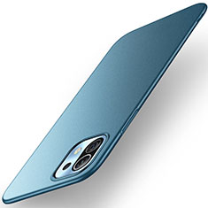 Coque Plastique Rigide Etui Housse Mat M01 pour Xiaomi Mi 11 Lite 5G NE Bleu