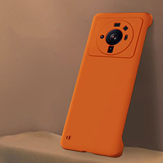 Coque Plastique Rigide Etui Housse Mat M01 pour Xiaomi Mi 12 Ultra 5G Orange