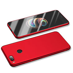 Coque Plastique Rigide Etui Housse Mat M01 pour Xiaomi Mi 5X Rouge