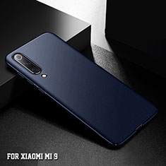 Coque Plastique Rigide Etui Housse Mat M01 pour Xiaomi Mi 9 Pro 5G Bleu