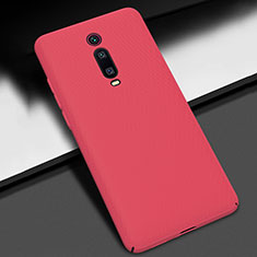 Coque Plastique Rigide Etui Housse Mat M01 pour Xiaomi Mi 9T Pro Rouge