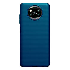 Coque Plastique Rigide Etui Housse Mat M01 pour Xiaomi Poco X3 NFC Bleu