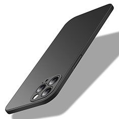 Coque Plastique Rigide Etui Housse Mat M02 pour Apple iPhone 13 Pro Noir