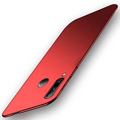 Coque Plastique Rigide Etui Housse Mat M02 pour Huawei Enjoy 10 Plus Rouge