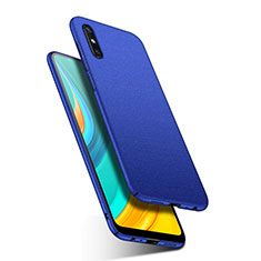 Coque Plastique Rigide Etui Housse Mat M02 pour Huawei Enjoy 10e Bleu