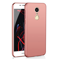 Coque Plastique Rigide Etui Housse Mat M02 pour Huawei Enjoy 6 Or Rose