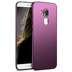 Coque Plastique Rigide Etui Housse Mat M02 pour Huawei G9 Plus Violet