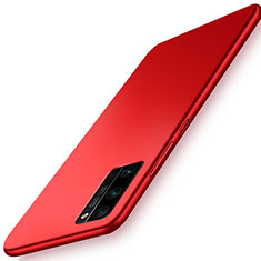 Coque Plastique Rigide Etui Housse Mat M02 pour Huawei Honor 30 Pro Rouge