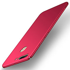 Coque Plastique Rigide Etui Housse Mat M02 pour Huawei Honor 8 Pro Rouge